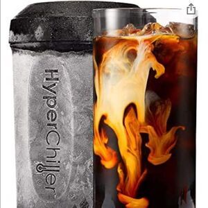 Hyper chiller for ice coffee or alcohol